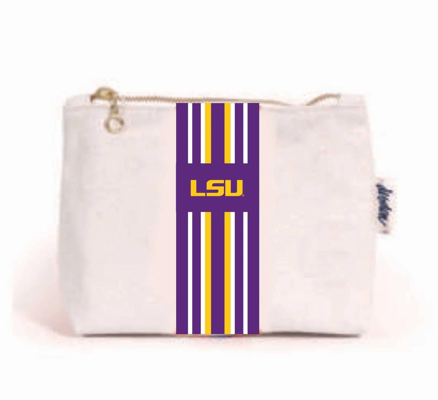 LSU Small canvas pouch -