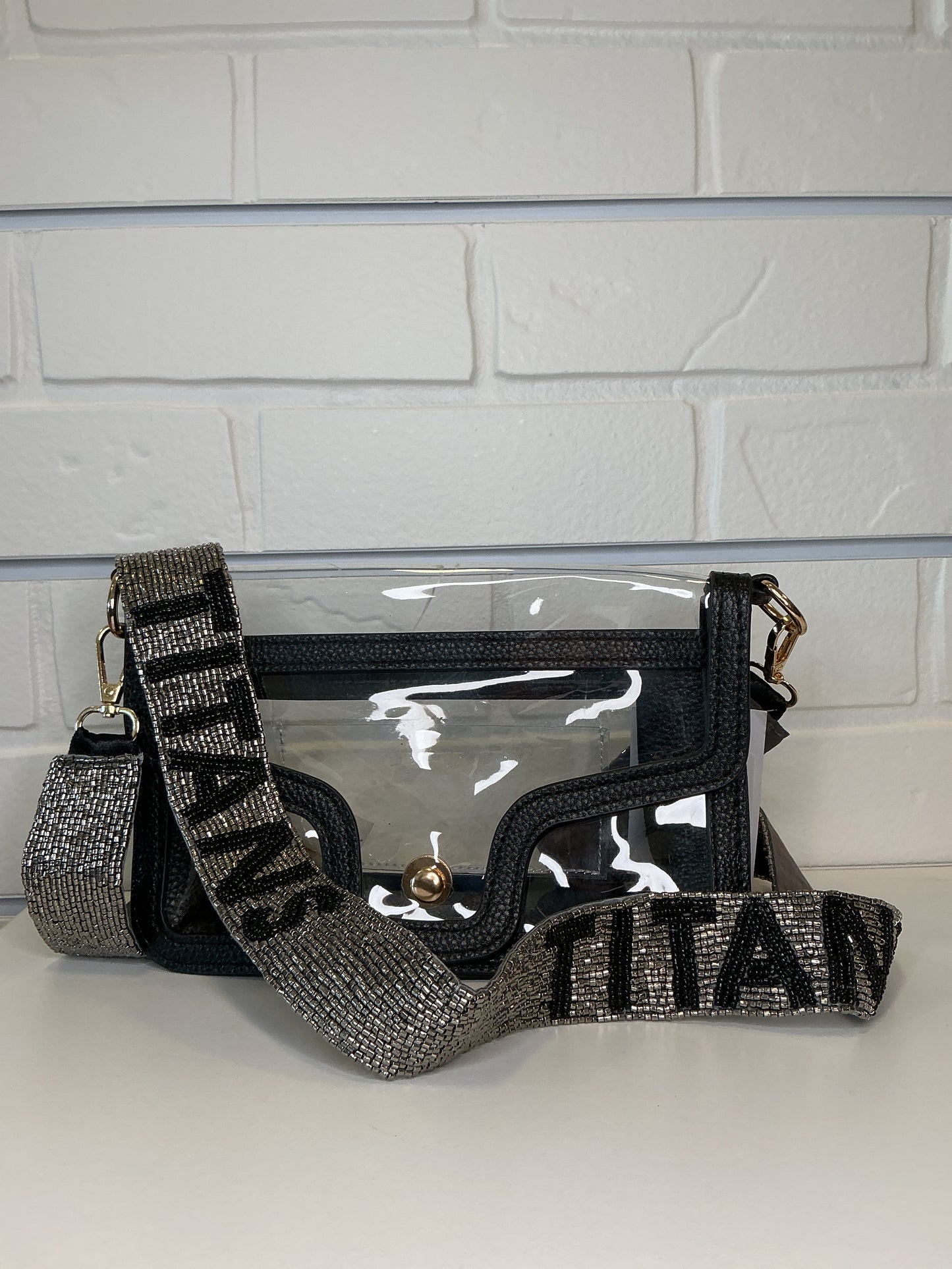 CC Titans Beaded Purse Strap