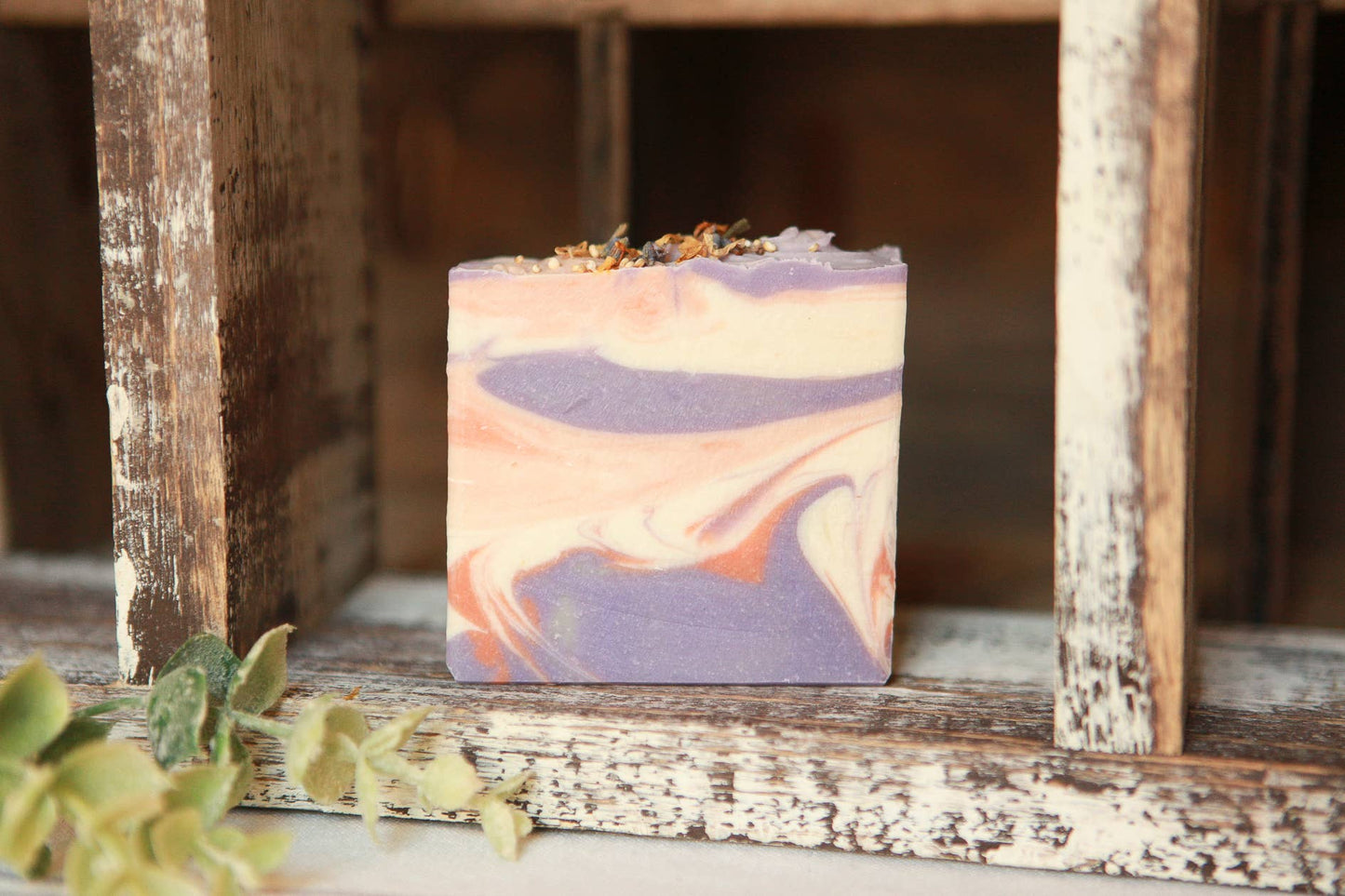 Lavender & Apricot Artisan Soap, Premium Fragrance, Lux