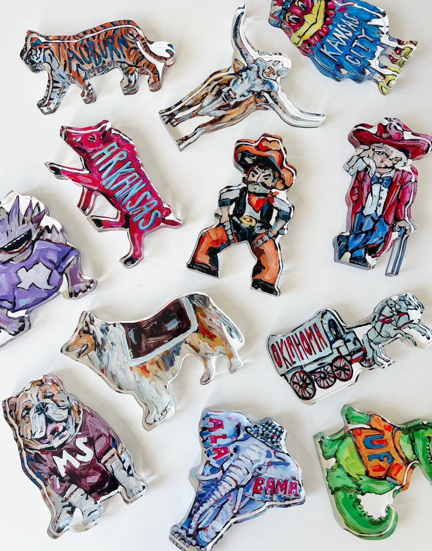 "Old Reb" acrylic shelfie