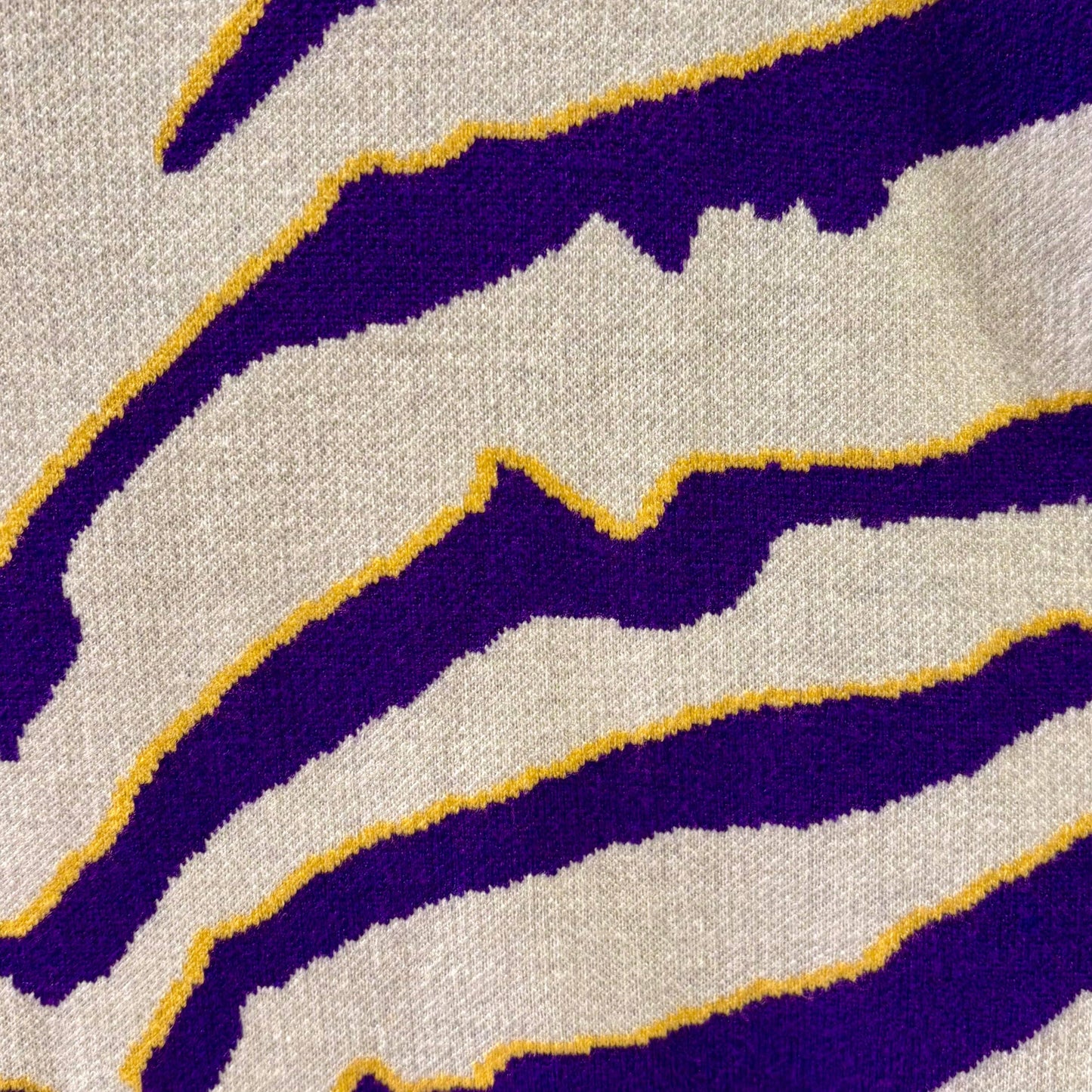 Let's Geaux Tiger Print Knit Top