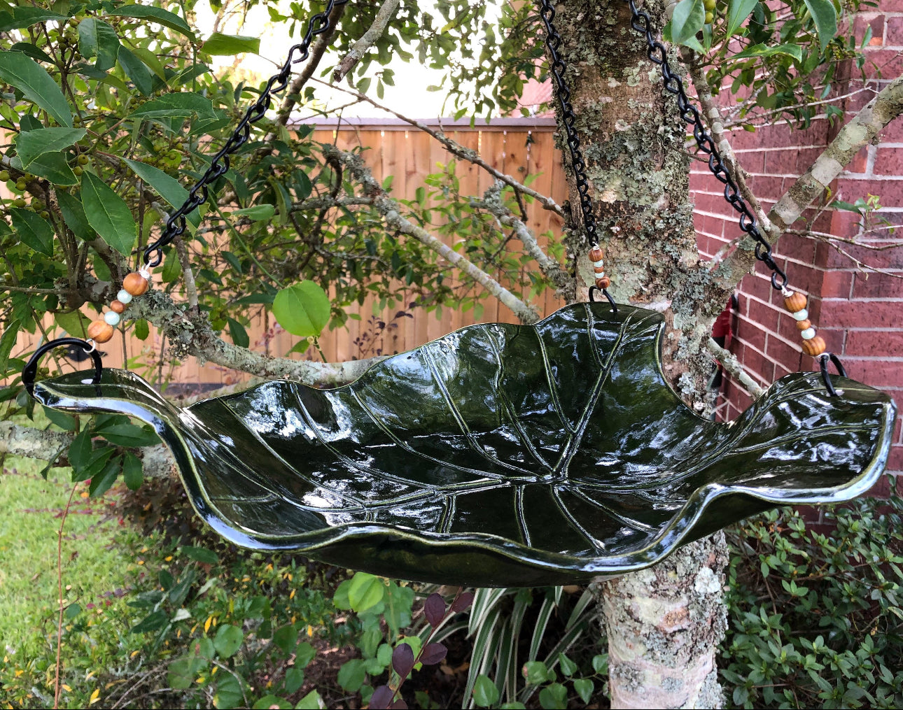 Leaf Bird Bath