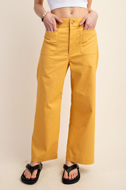 Sunflower Ankle Cropped Pants