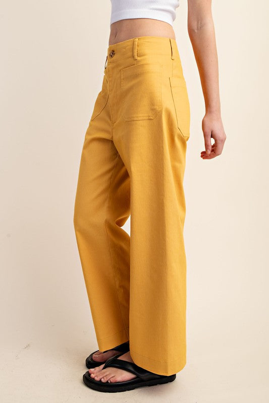 Sunflower Ankle Cropped Pants