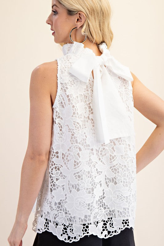 White Lace top