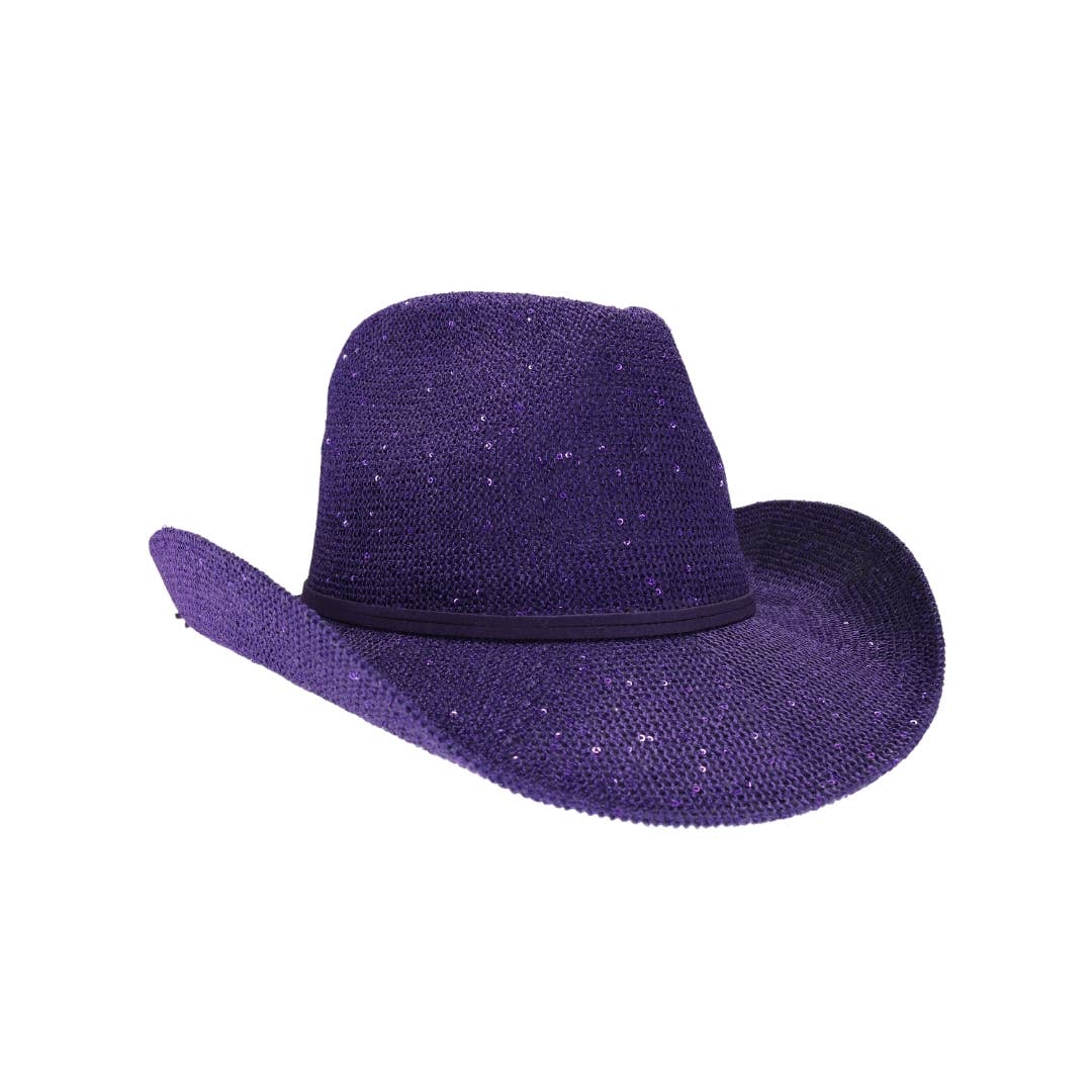 Vegas Sequin Cowboy Hat