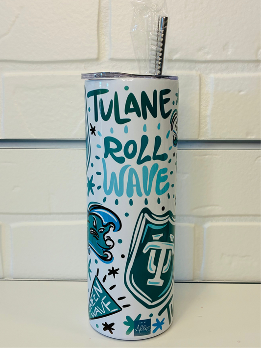 Tulane School Spirit Tumblers