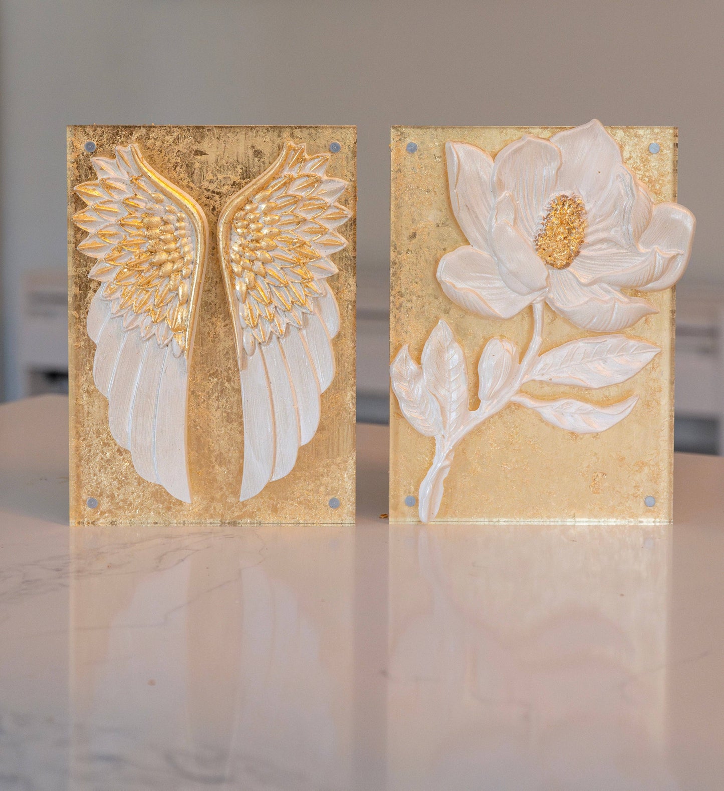 Angel Wings Acrylic Plaque