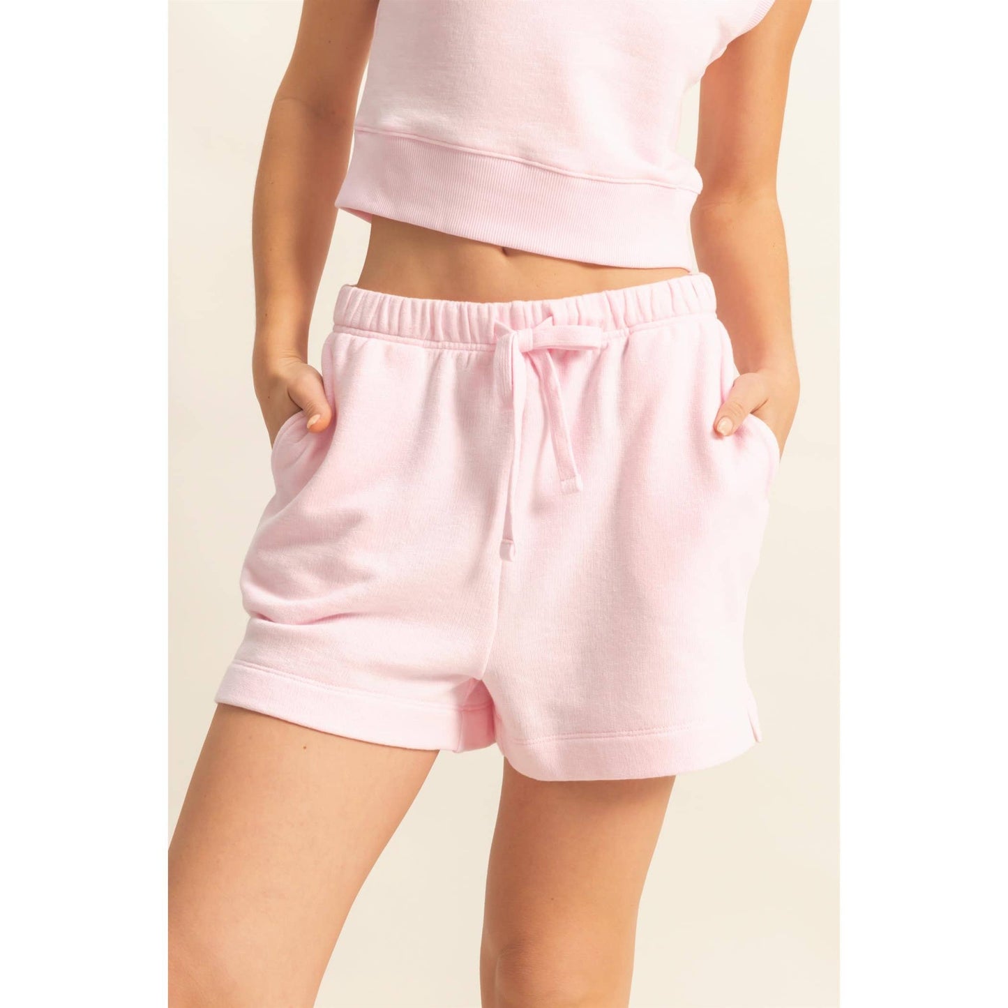 Cobalt Flowy Shorts