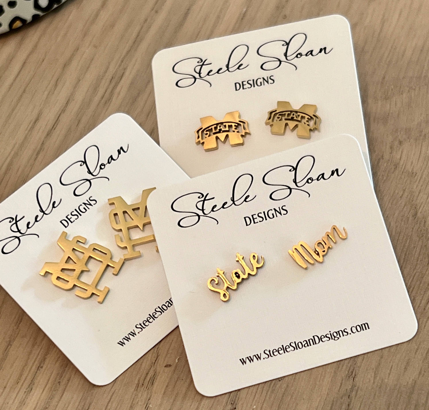 MS Logo Earrings