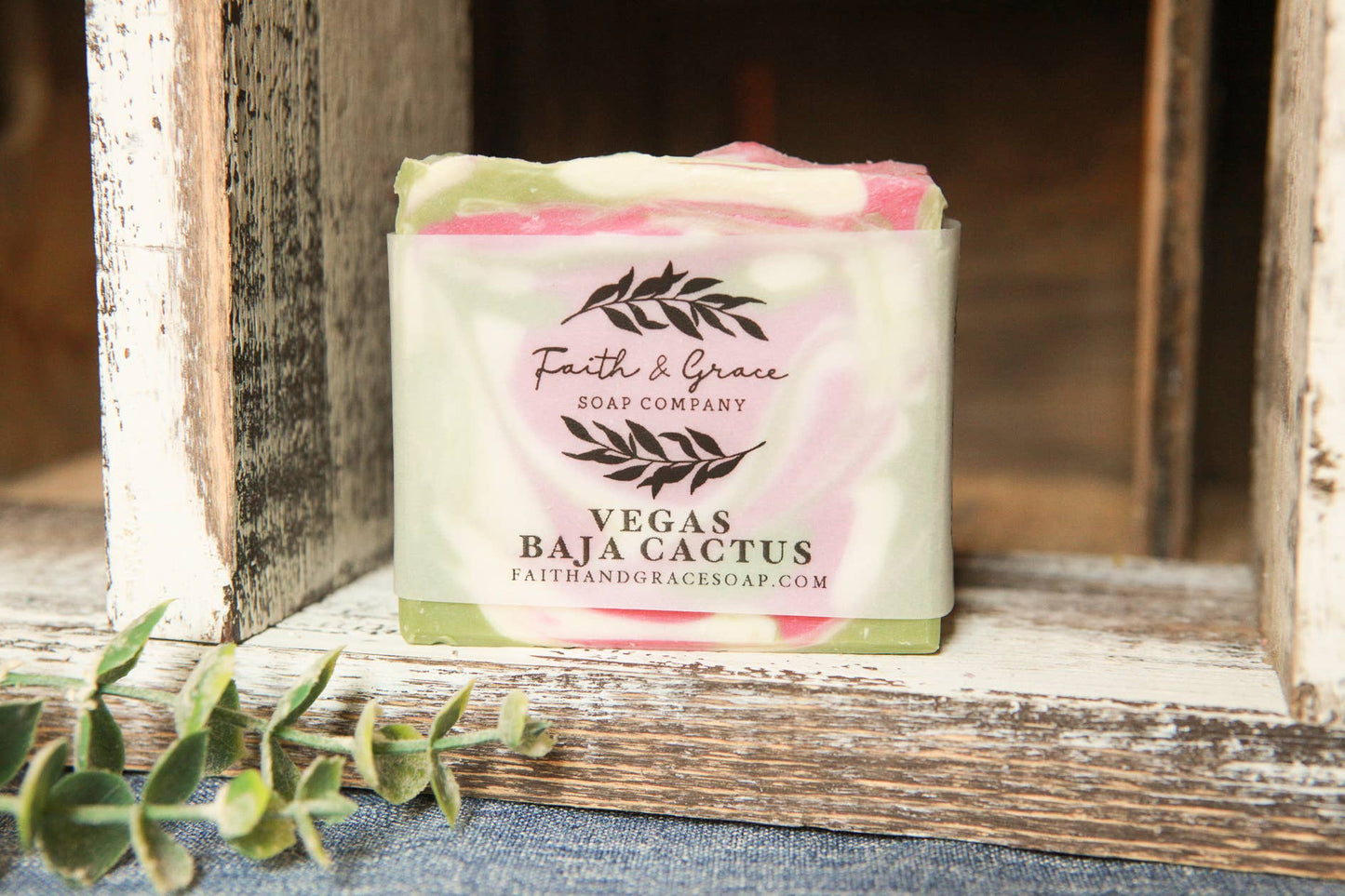 Baja Cactus Artisan Soap, Premium Fragrance, Luxury