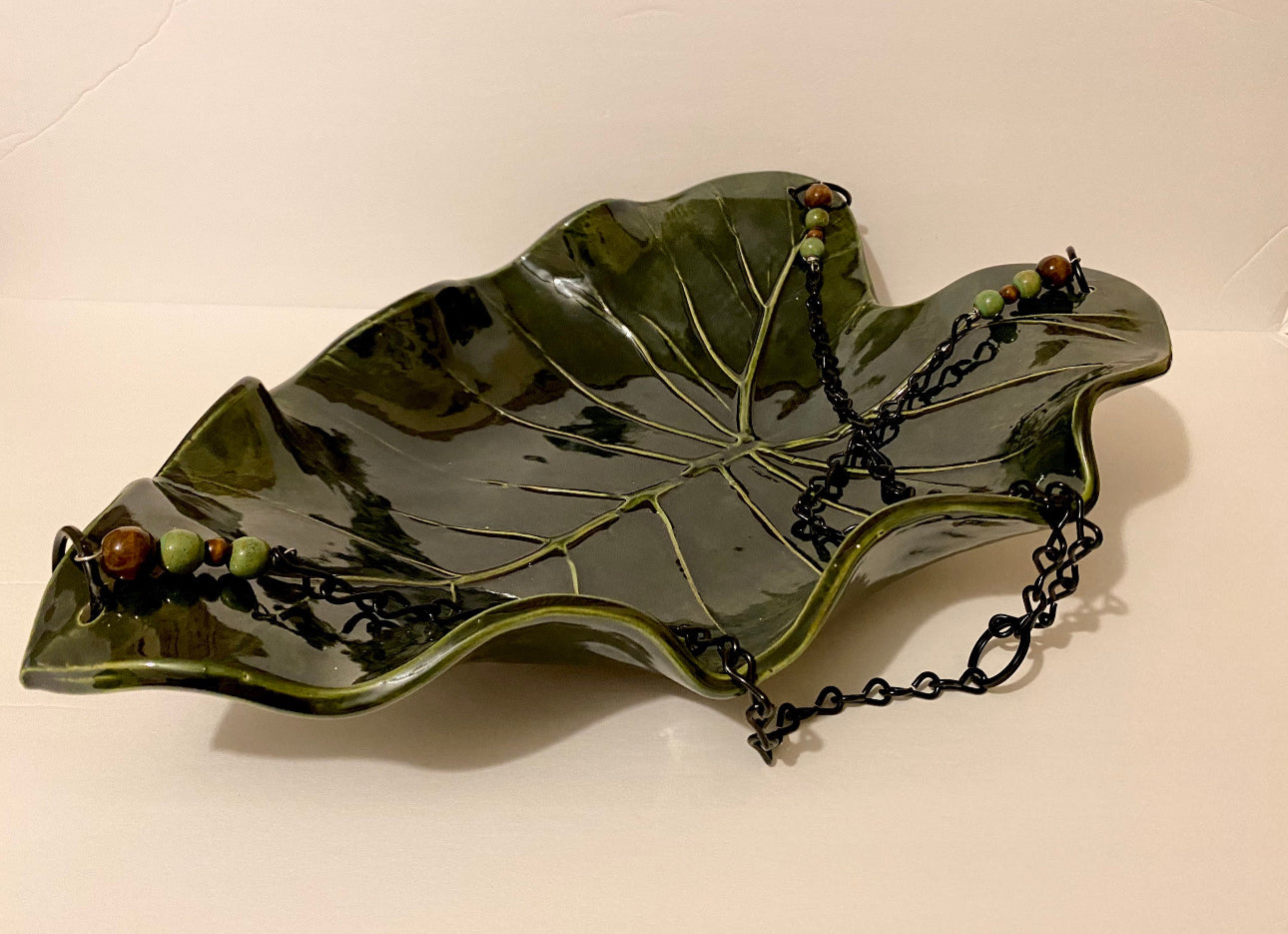 Leaf Bird Bath