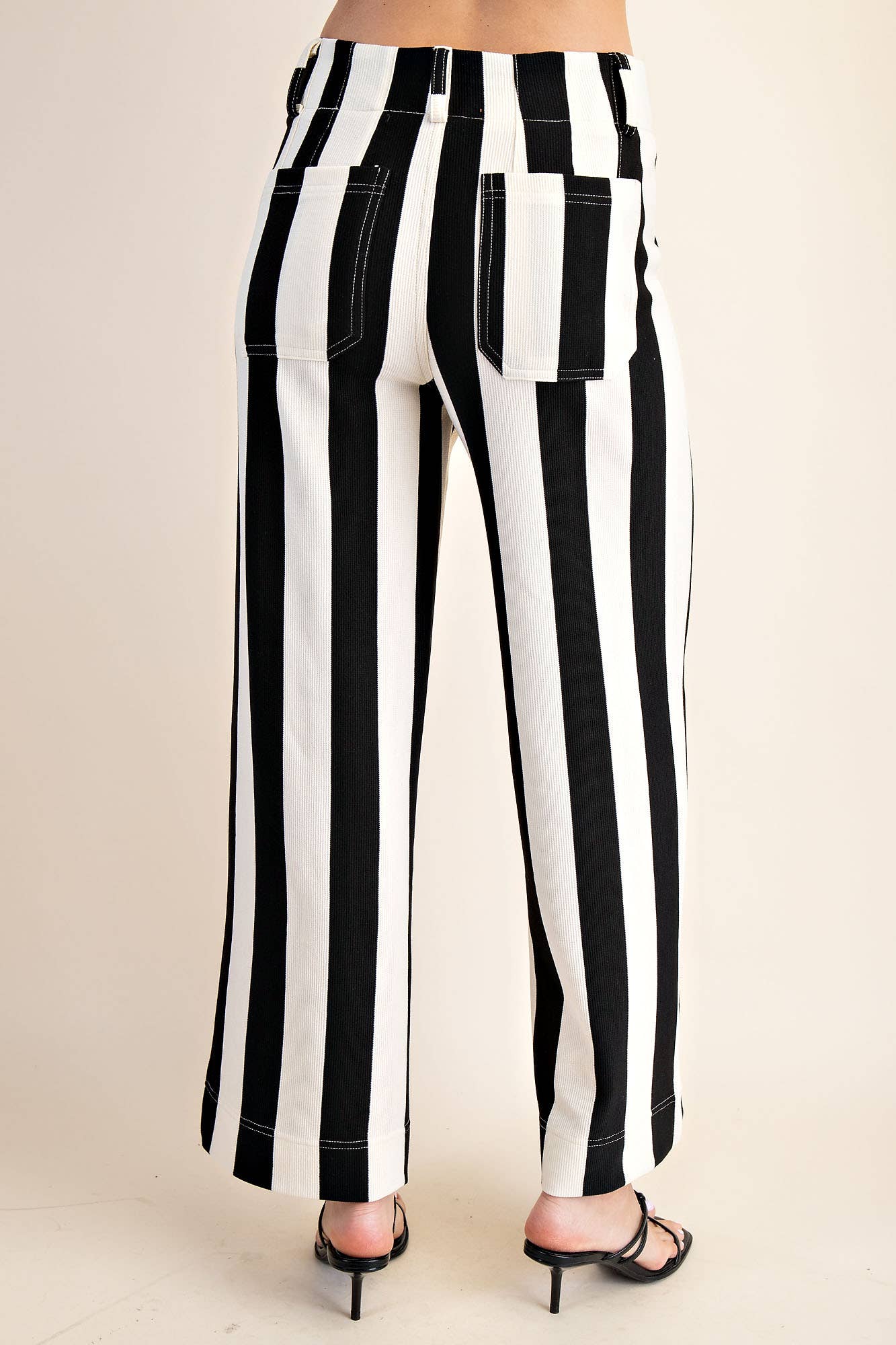 Brown Colette Cropped Wide-Leg Pants