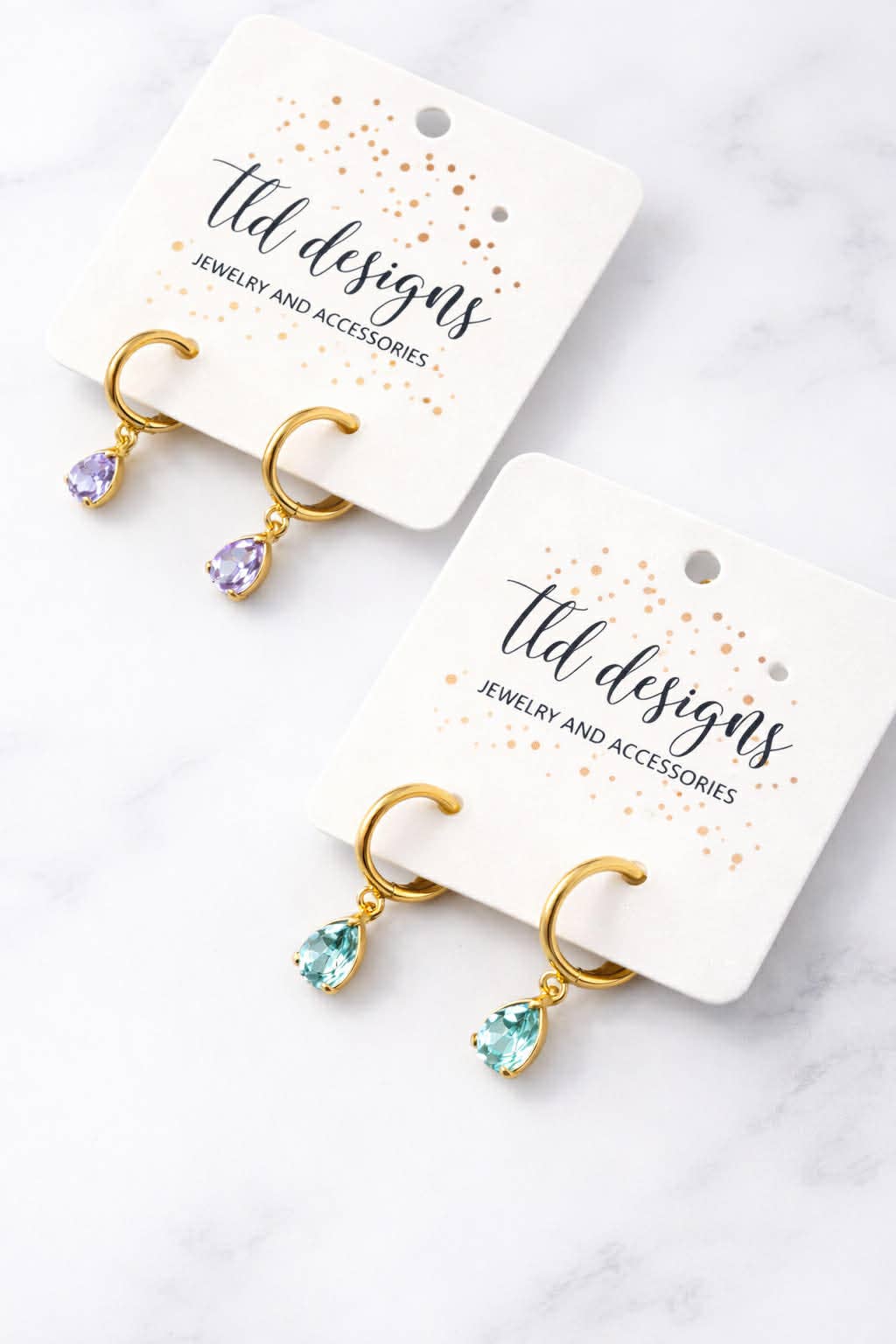 Pastel Gem Earrings