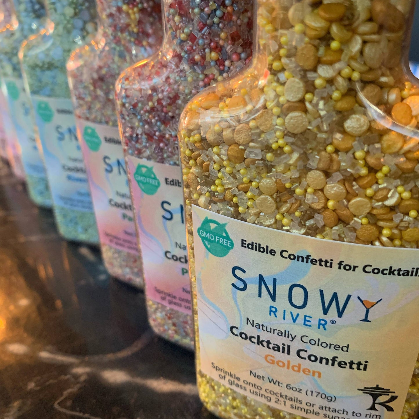 Snowy River Mardi Gras Cocktail Confetti (1x6oz Bottle)