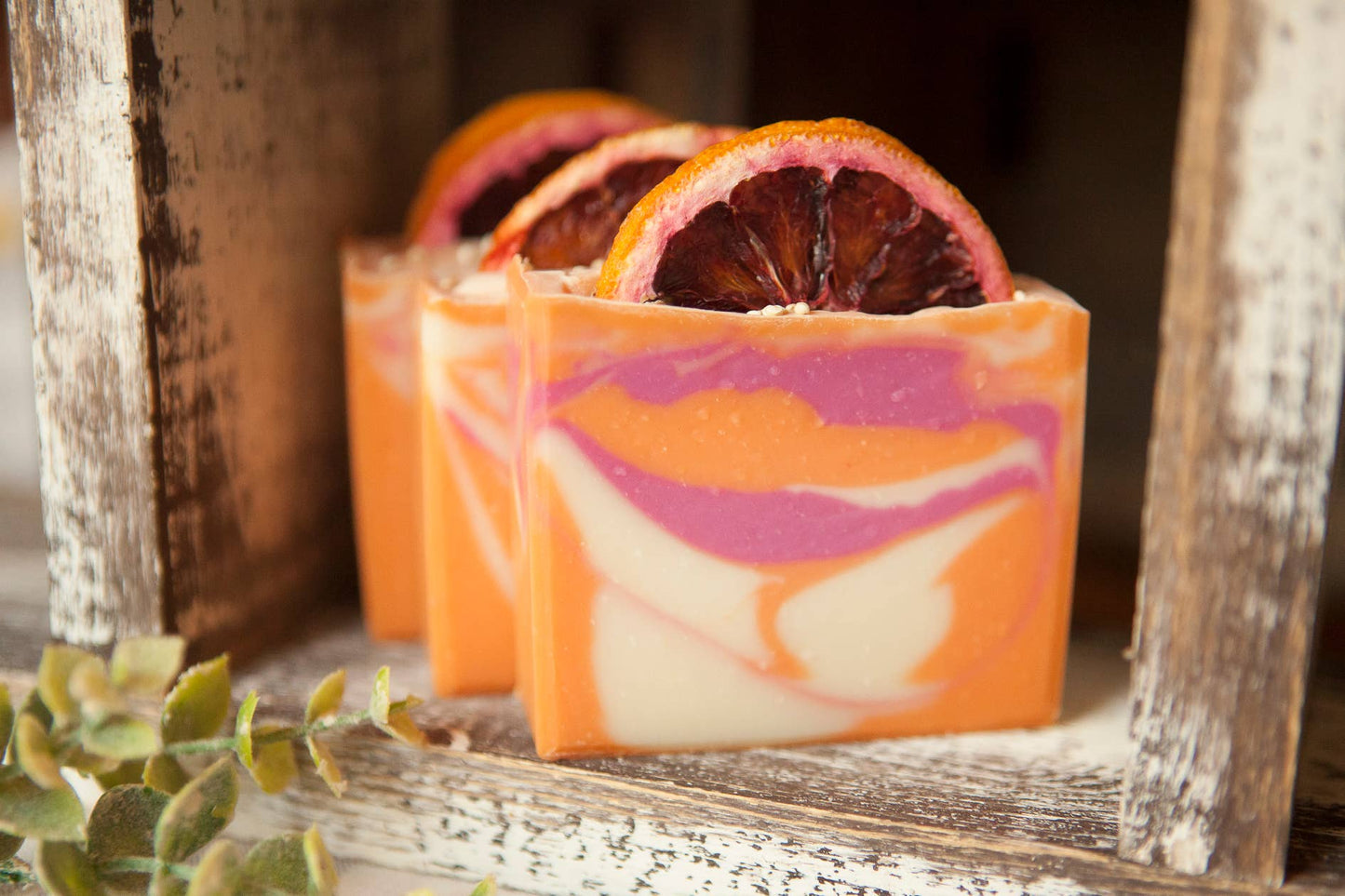 Blood Orange & Goji Berry Artisan Soap, Premium Fragrance