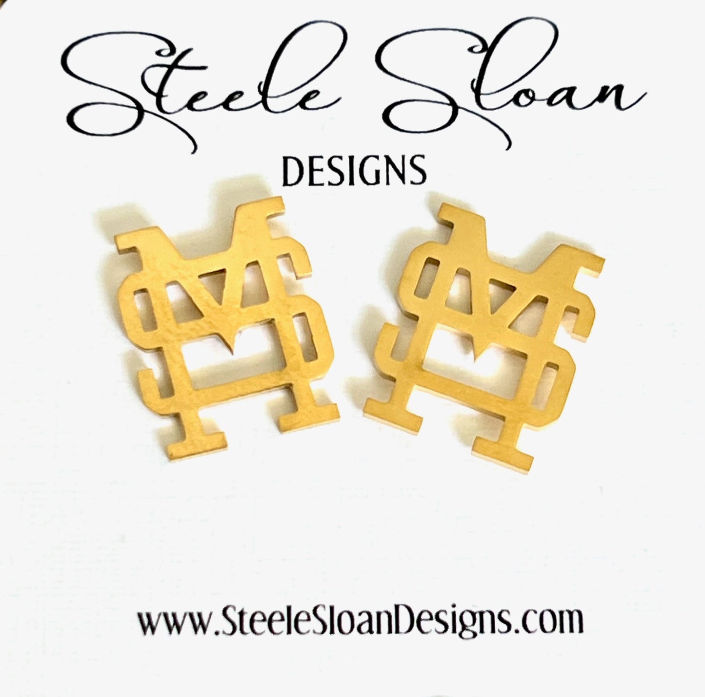 MS Logo Earrings