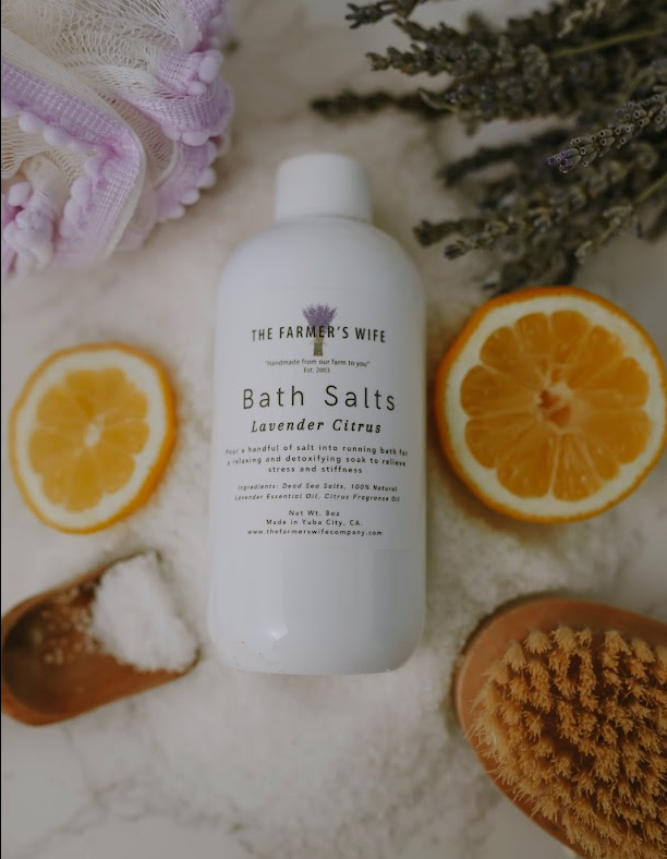 Lavender Citrus Bath Salts