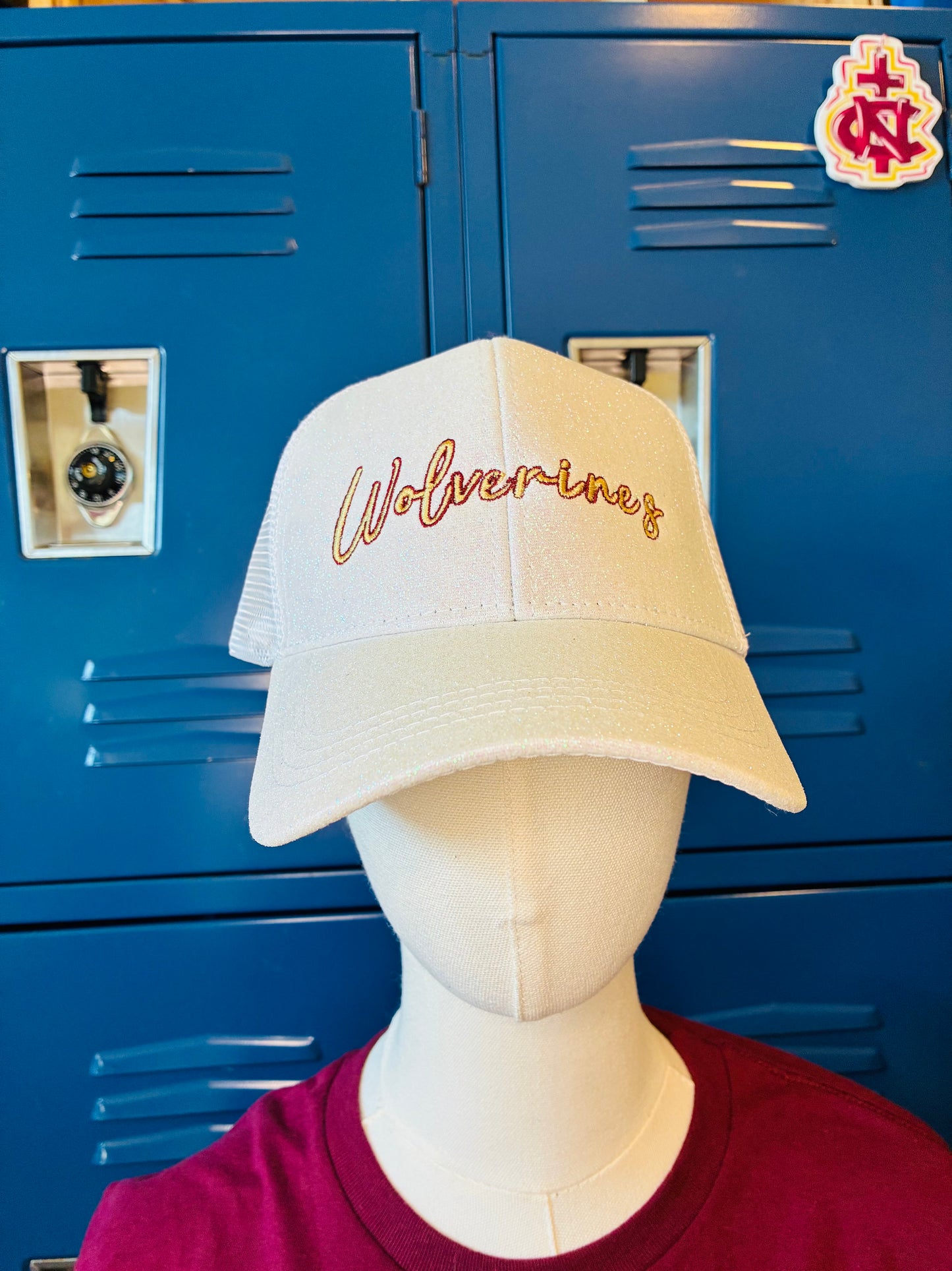 School Spirit Hat Glitter