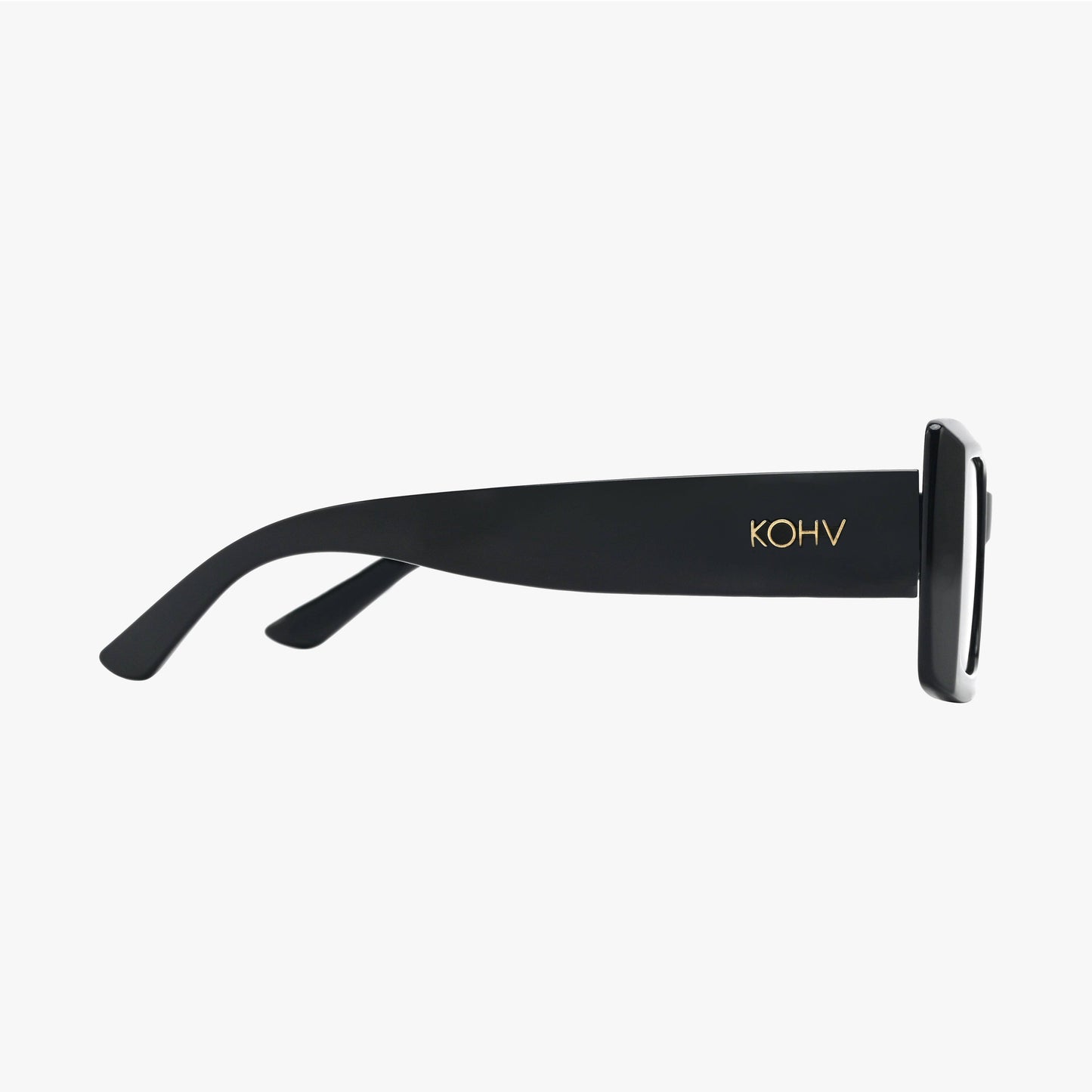 BREEZE MIDNIGHT Polarized Rectangle Fashion Sunglasses