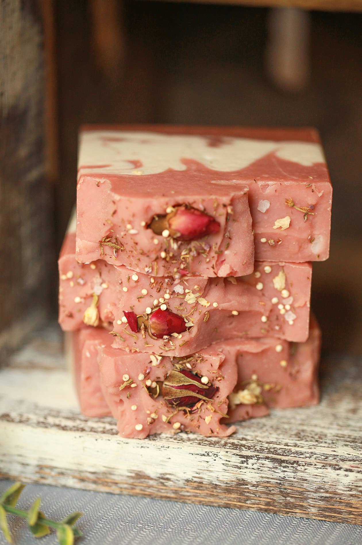 Coco Rose Cold Process Lux Soap, Coconut Milk and Clay Soap