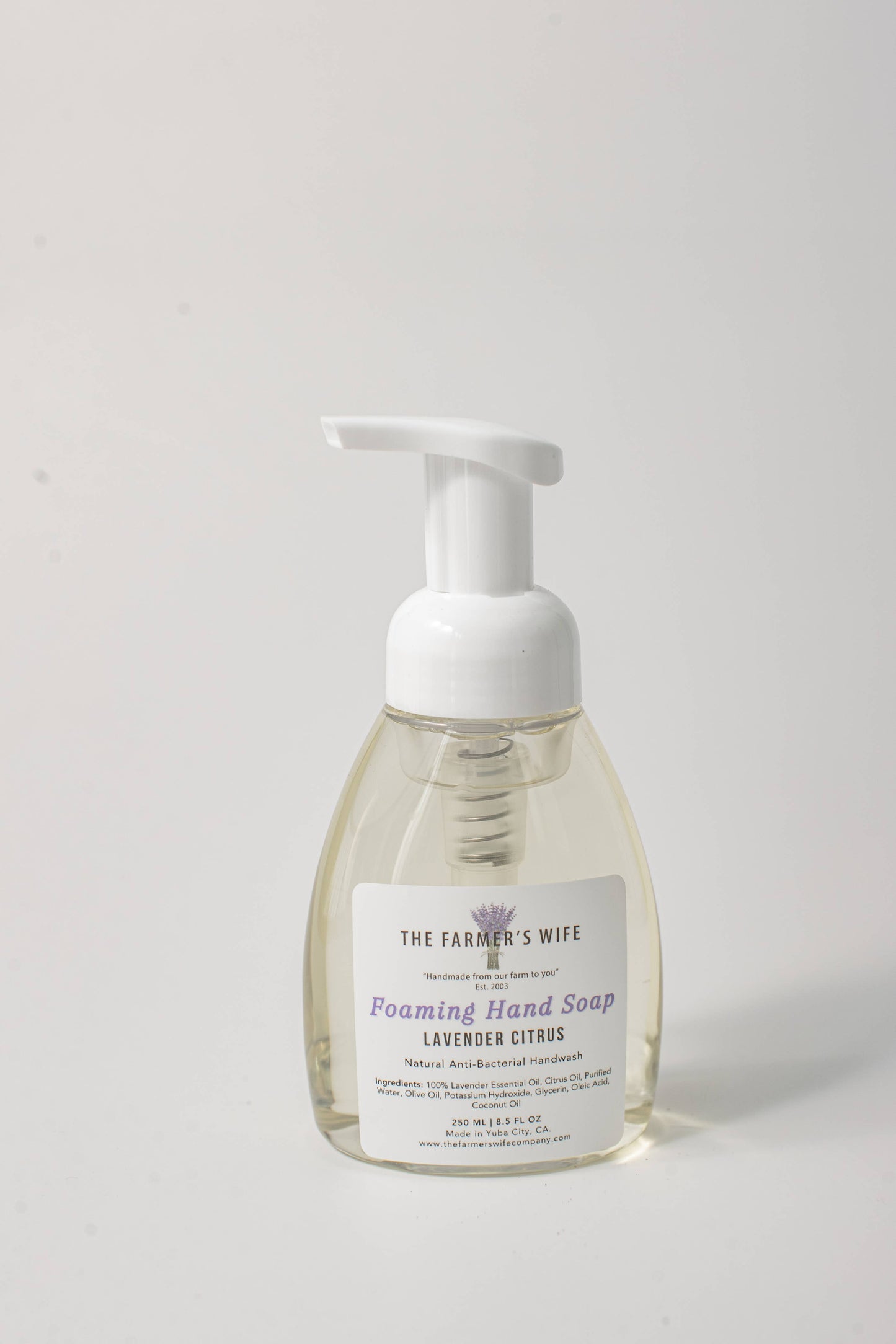 Lavender Citrus Foaming Soap