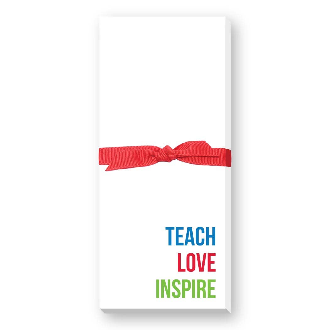 TEACHER SKINNIE NOTEPAD