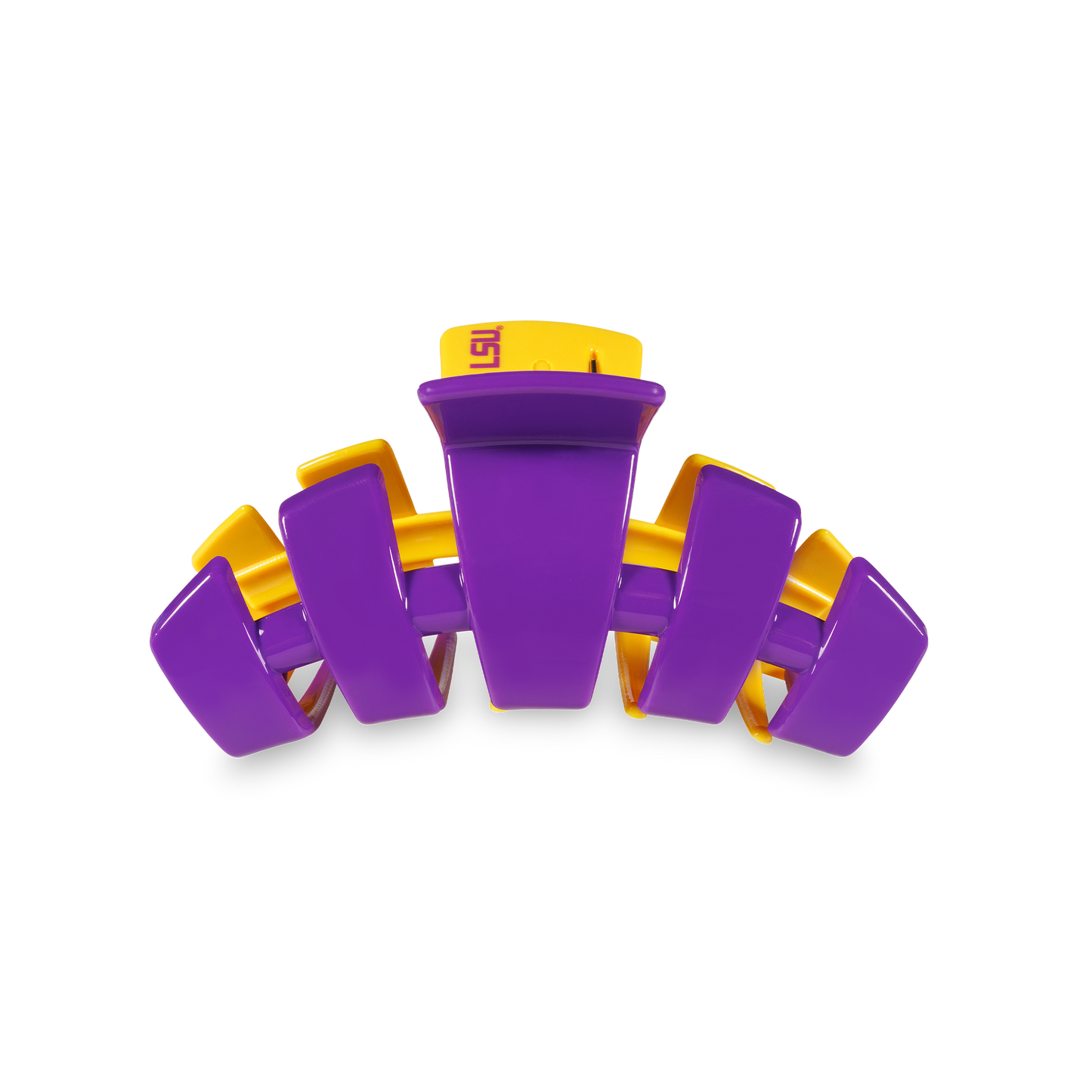 LSU Medium Teletie Brand Classic Hair Clip