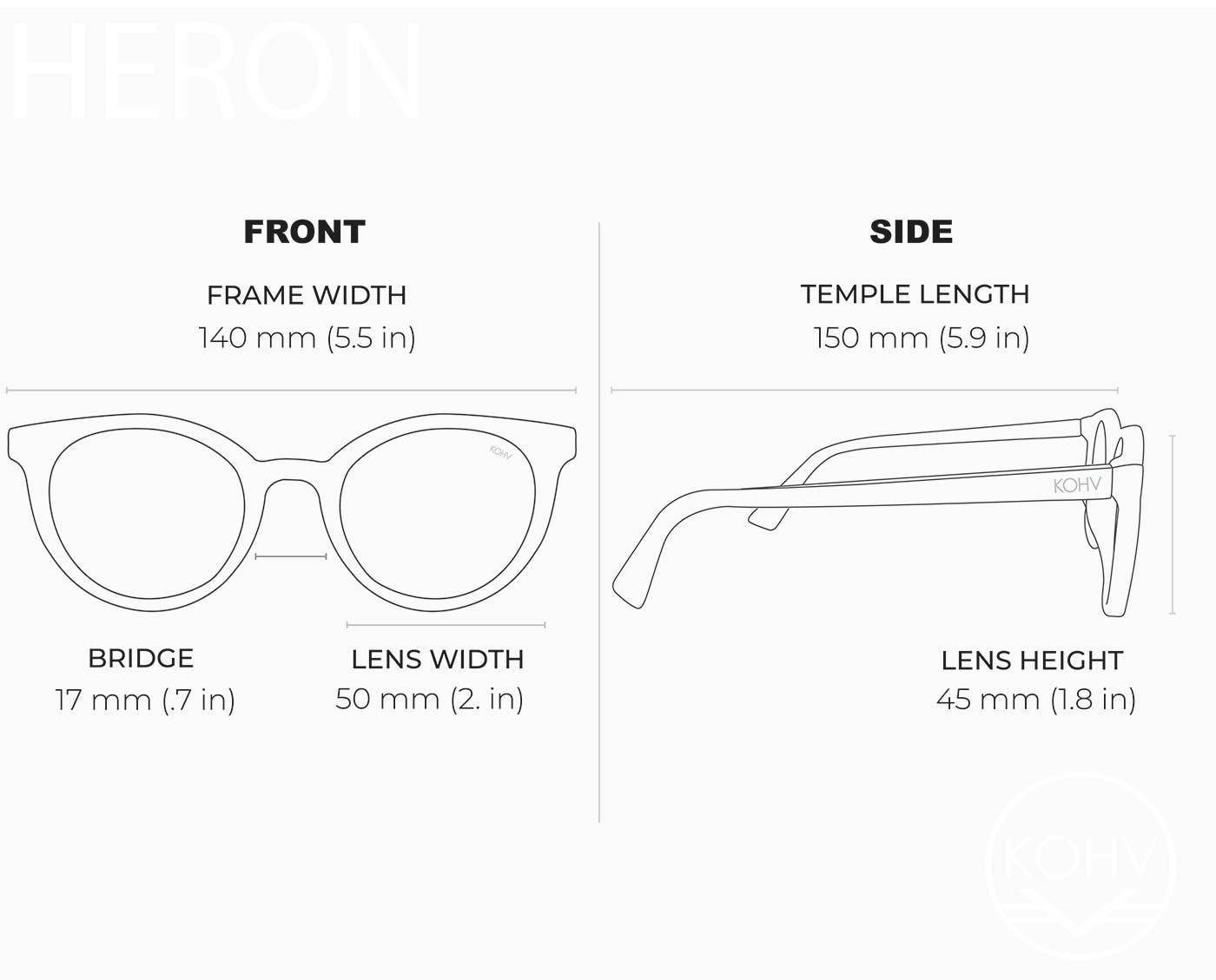 HERON AMBER TORTOISE Polarized Round Fashion Sunglasses