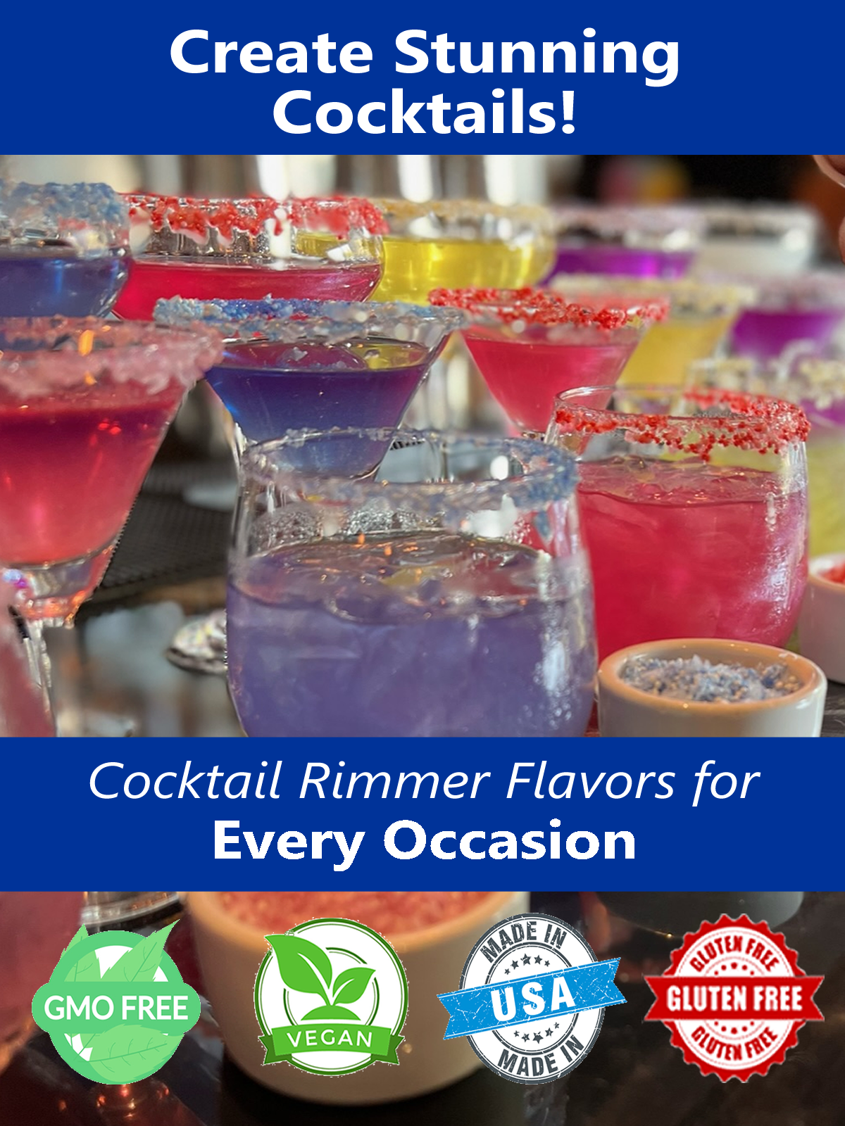 Snowy River Lemon Flavored Cocktail Sugar (1x3oz)