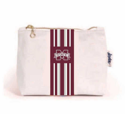 Small canvas pouch - Mississippi State
