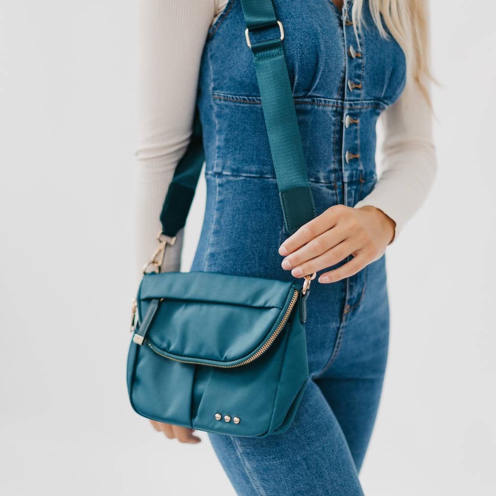Teal Tilly Cross bag