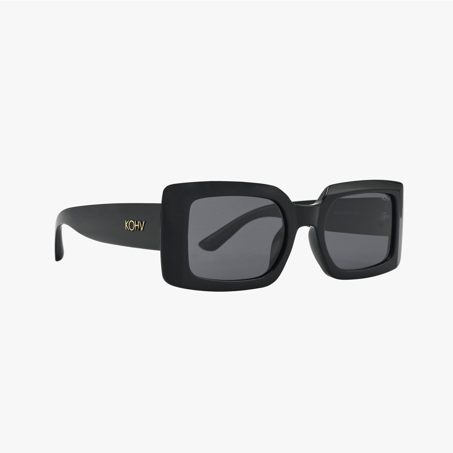 BREEZE MIDNIGHT Polarized Rectangle Fashion Sunglasses