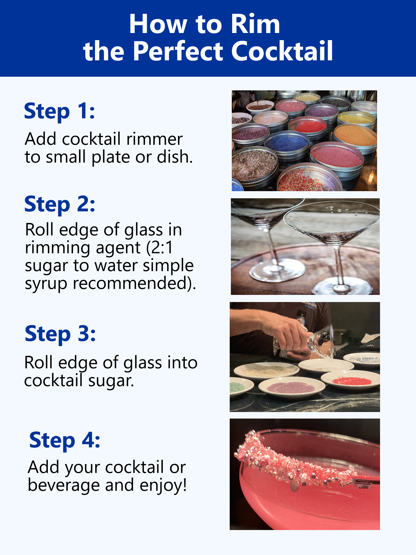 Snowy River Lemon Flavored Cocktail Sugar (1x3oz)