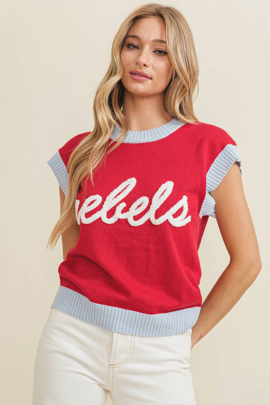 Rebels Game Day Women's Knit Sweater