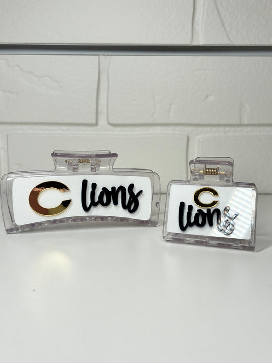 CHS Lions Hair Clip