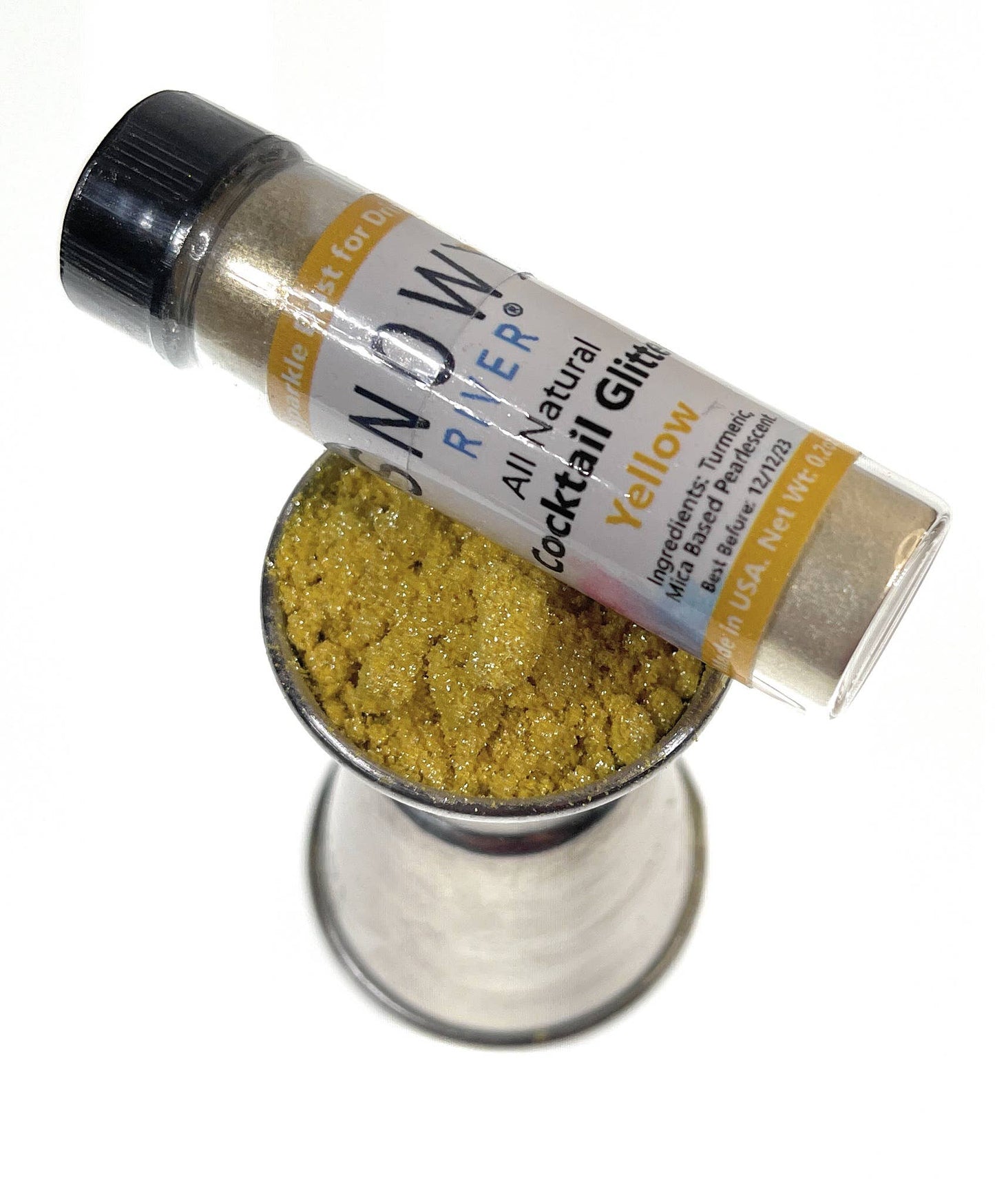 Snowy River Cocktail Glitter Yellow (1x4g)