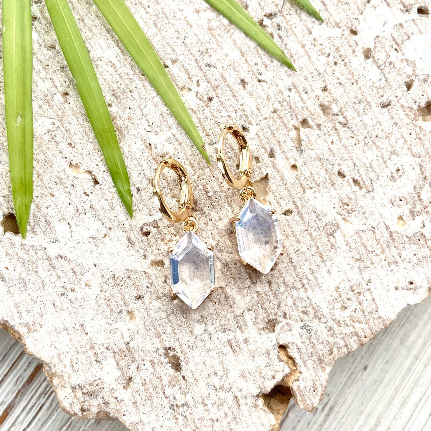 Opalite crystal earrings