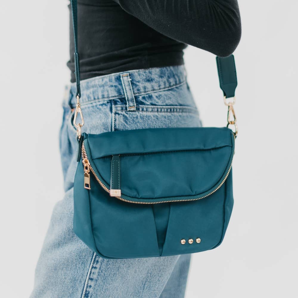 Teal Tilly Cross bag