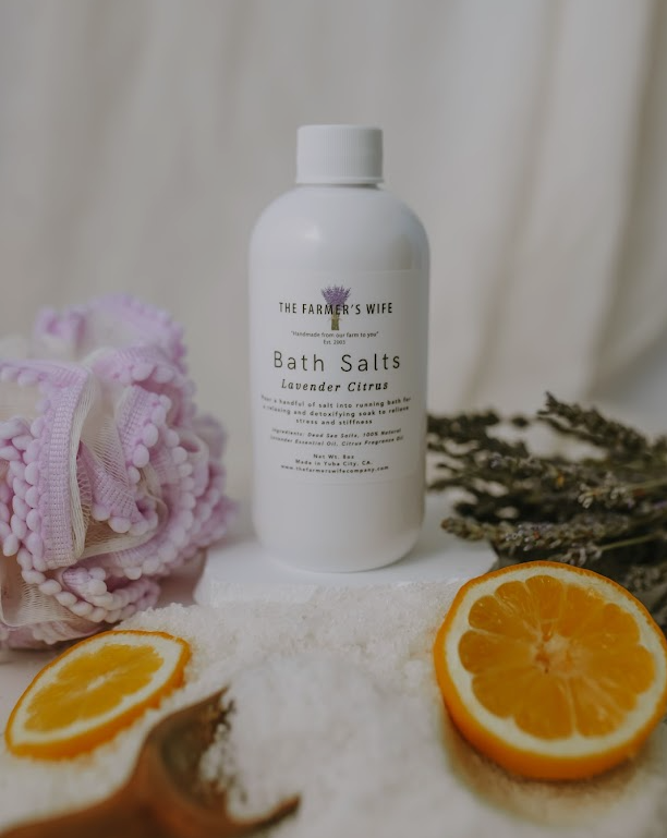 Lavender Citrus Bath Salts