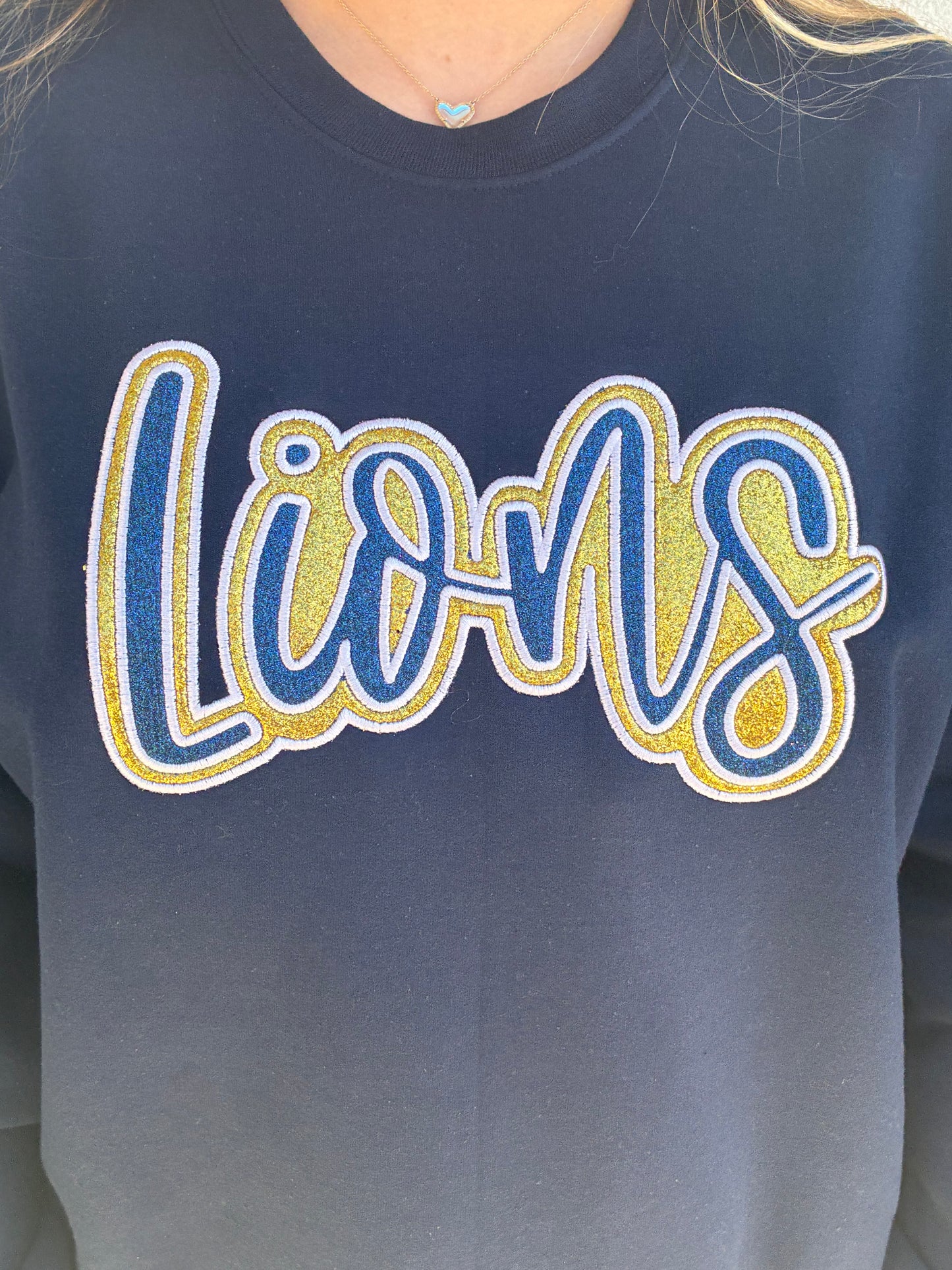 Lions Glitter Sweatshirt
