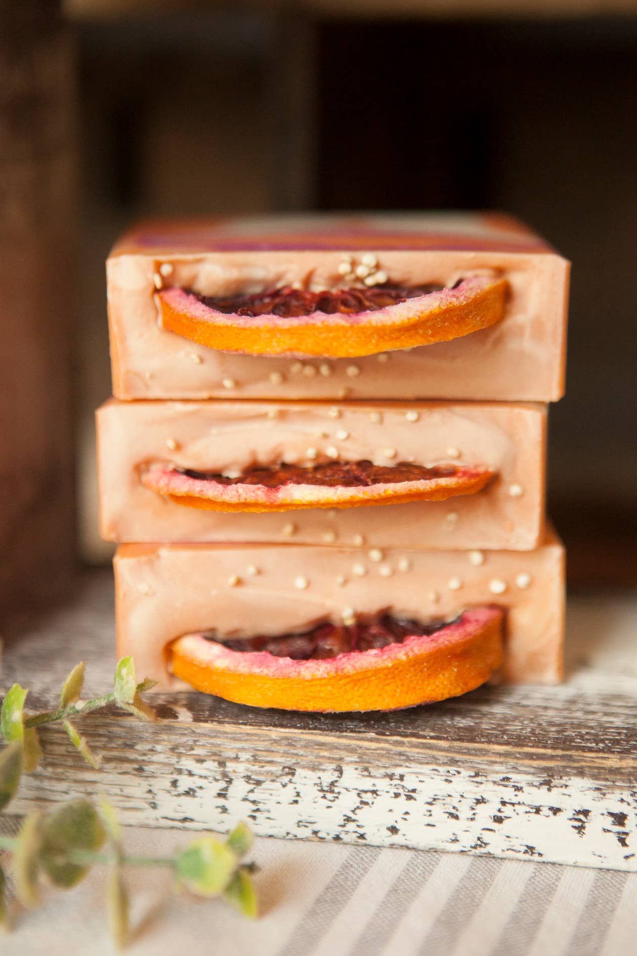 Blood Orange & Goji Berry Artisan Soap, Premium Fragrance