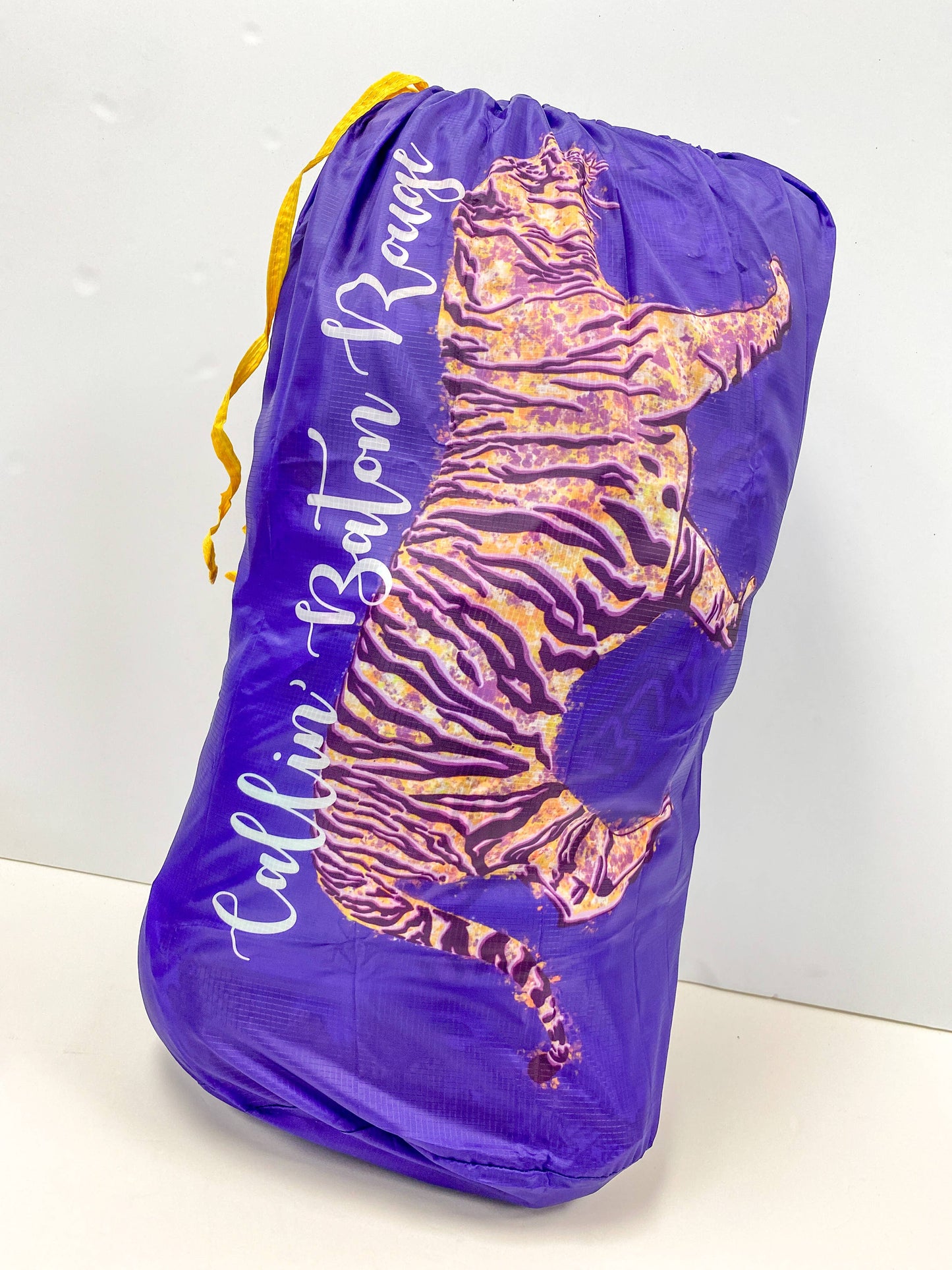 Lilac Callin' Baton Rouge Laundry Bags