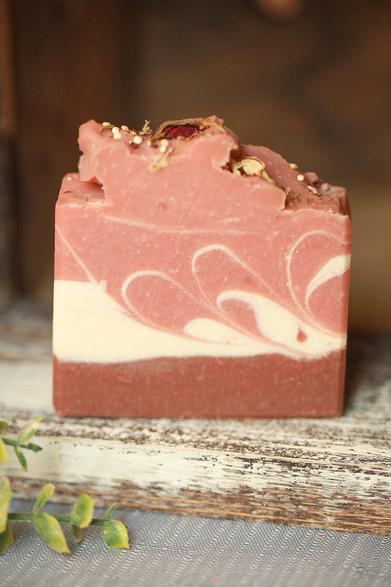 Coco Rose Cold Process Lux Soap, Coconut Milk and Clay Soap