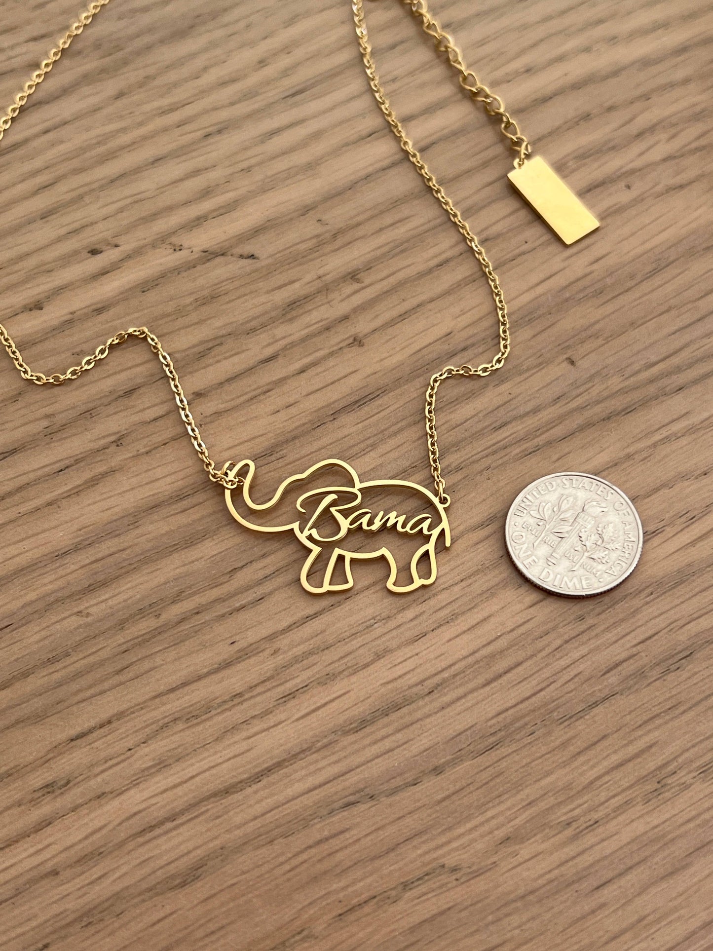 Bama Elephant Necklace