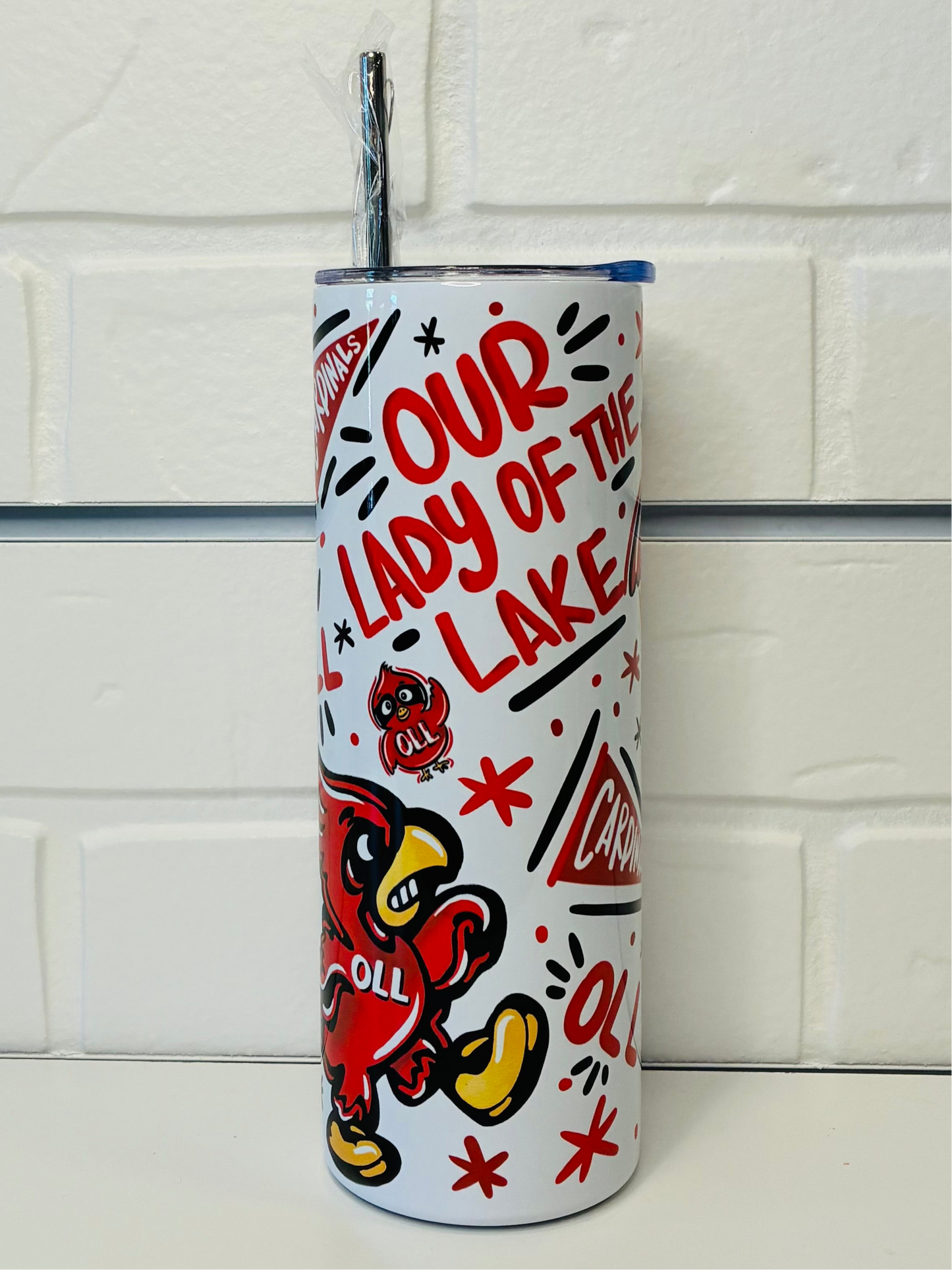 Cardinals School Spirit Tumblers