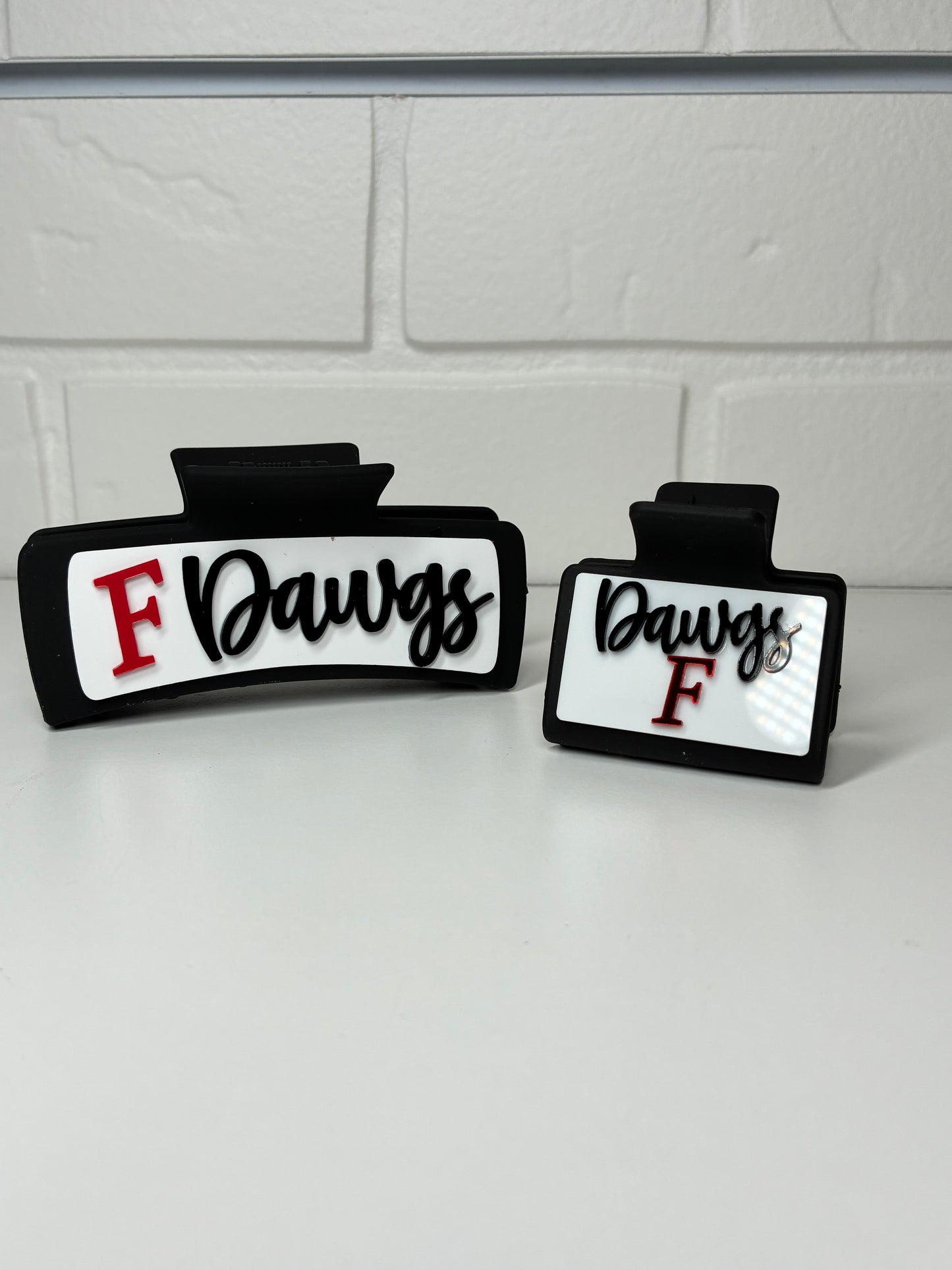 FHS Bulldogs Hair Clip