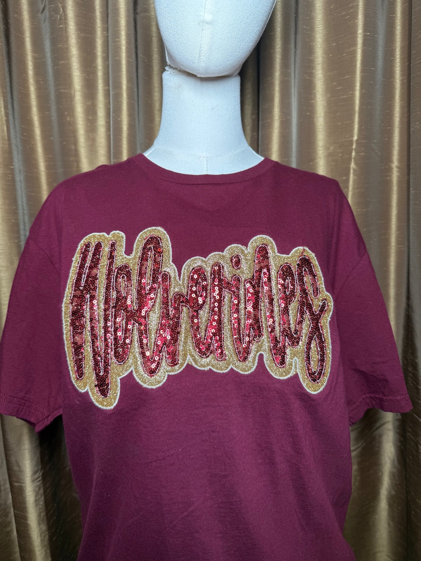 Wolverines Sequin T-Shirt