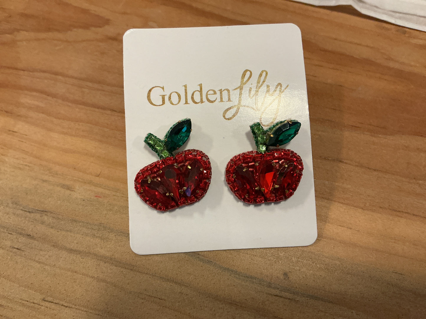 Apple Stud Earrings