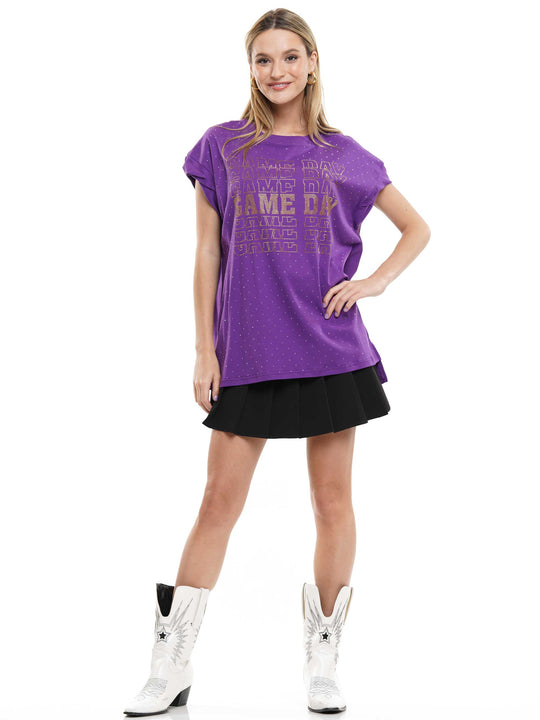 Purple and Gold Got Fix Game Day Top